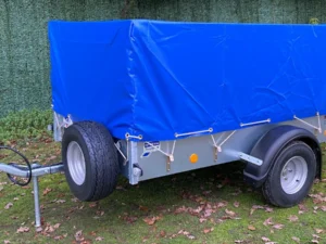 IFW P8 Trailer with Cage Sides Full Cover