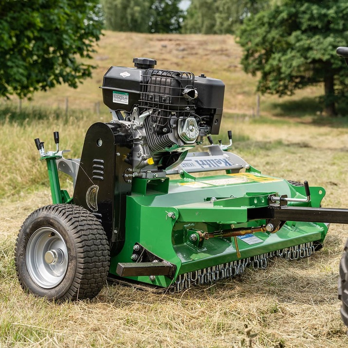 ATV flail mower with flap, 1,5 m Briggs and Stratton 13,5 hp