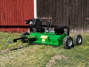 ATV flail mower XL with flap, 1,5 m, 25 hp