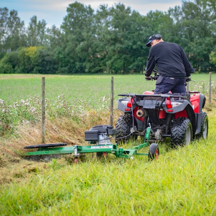 Strimmer ATV Versatile strimmer for ATVs/quads. Strims effectively around posts and the like.